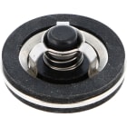 Thermador - Clapet Therm. SLIM pour raccord1"20mbar +130° PN10 bar