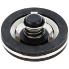 Thermador - Clapet Therm. SLIM pour raccord 2"20mbar +130° PN10 bar