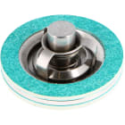 Thermador - Clapet Therm. SLIM INOX pour raccord 2"20mbar +200° PN10 bar