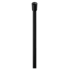 Thermador - Flexible de douche PVC métallisé noir. Anti-torsion avec écrou tournant.150cm
