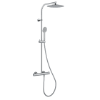 Thermador - Système de douche NF. Mit.thermostatique corps "froid". 250mm METAL