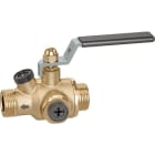 Thermador - Vanne à Sphère, Clapet Extractible 1/2"M ACS PN10 Tmax +90°C