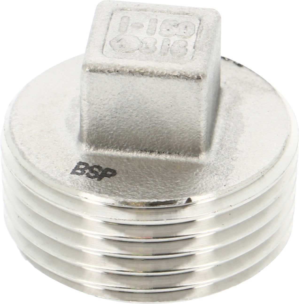 Thermador - Bouchon Mâle Tête Carrée Inox 1'' 1/2Pour Ballon Inox