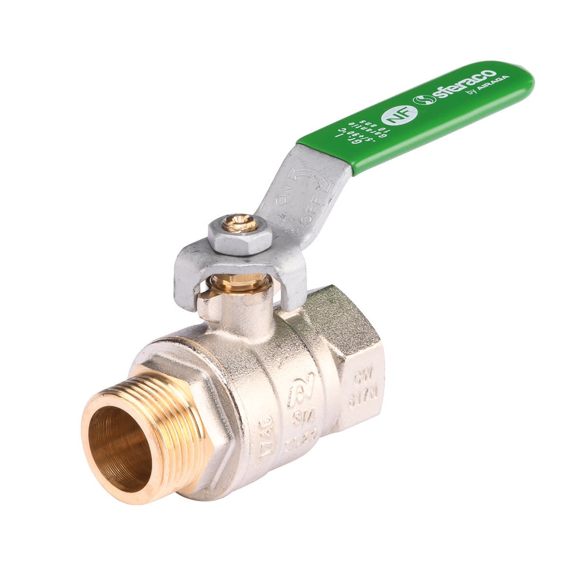 Thermador - RBS Poignée.Verte NF 2''MFVanne à Sphère pour piquage Ballon