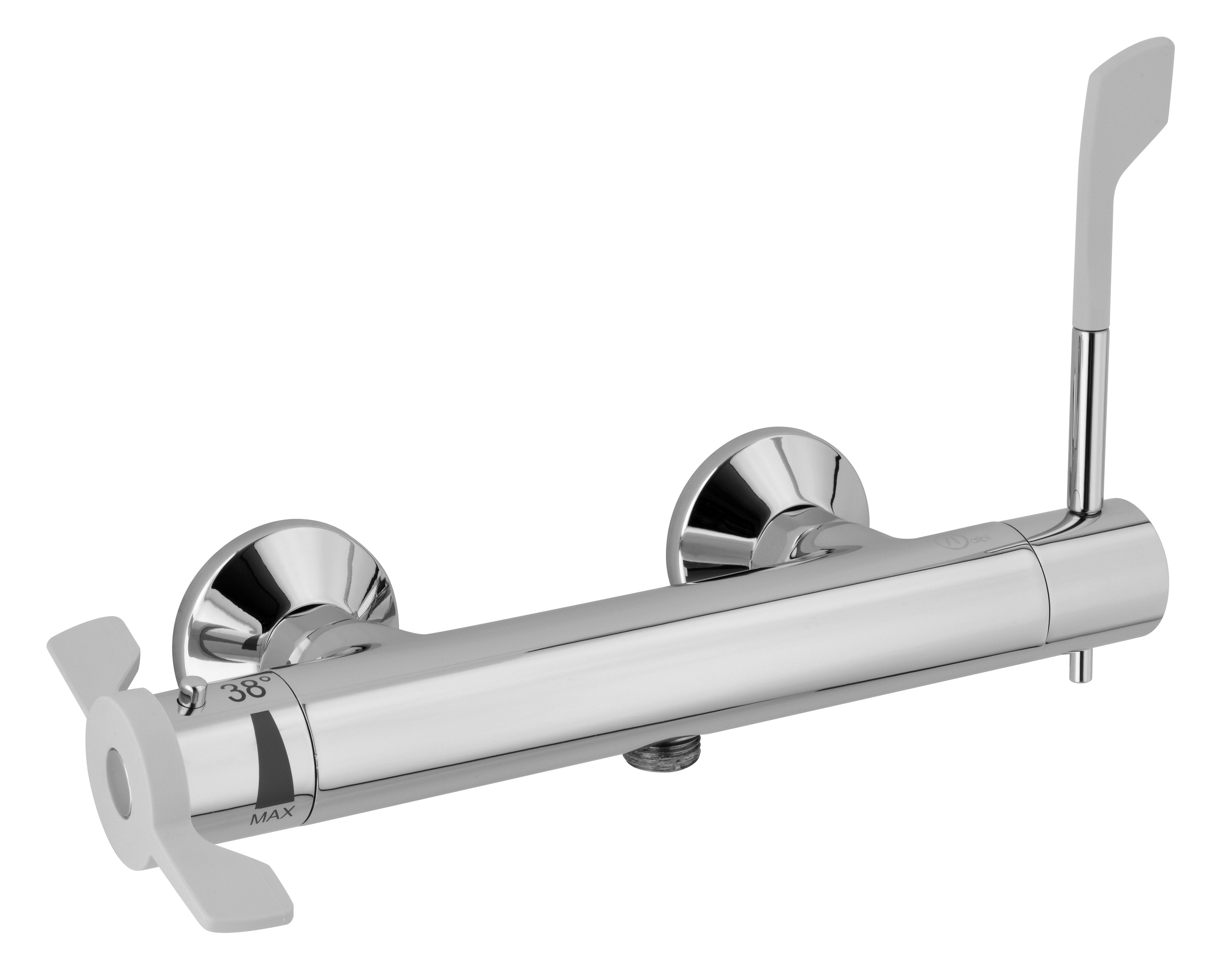 Thermador - Mitigeur thermostatique bain-douche PMR - manettes souples