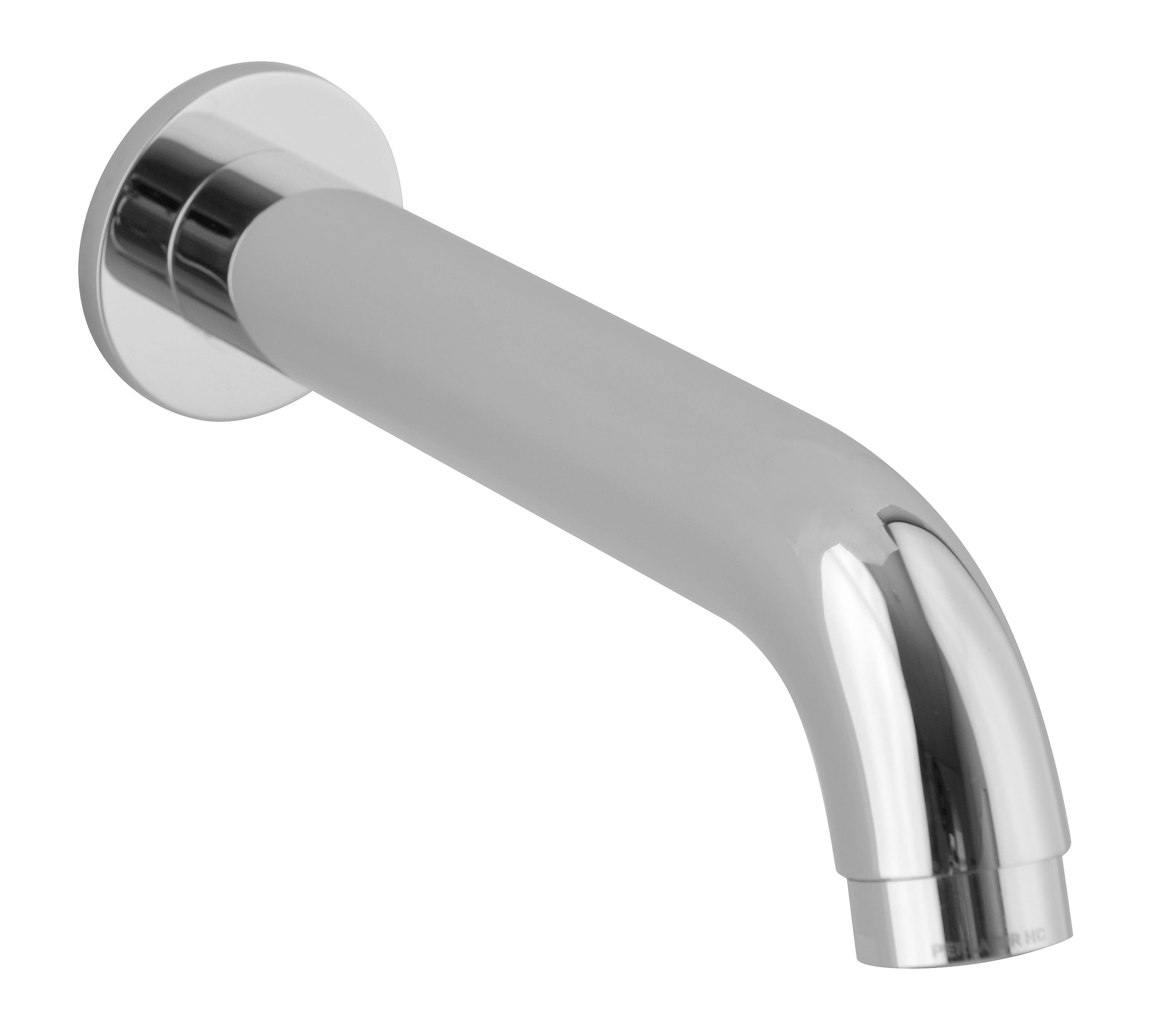 Thermador - Bec baignoire laiton chromé pour système encastré. Longueur 176mm