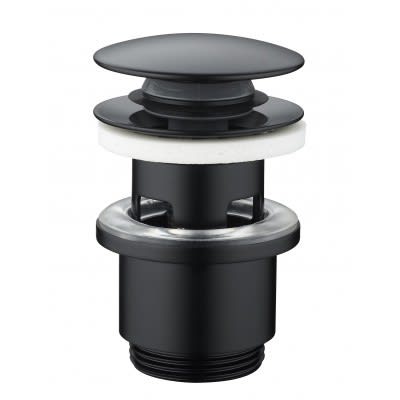 Thermador - Bonde métal clic clac avec trop plein noire