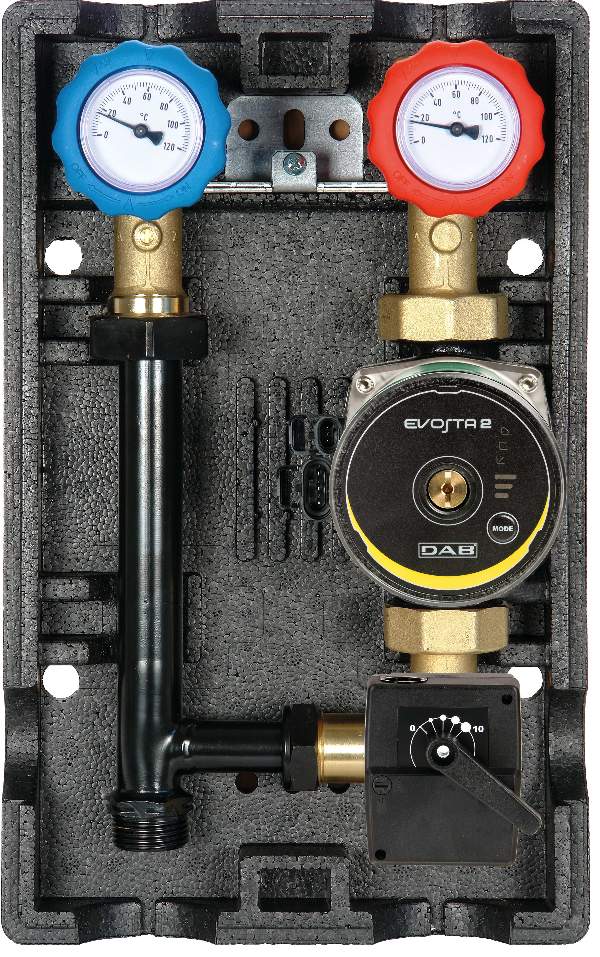 Thermador - Groupe DN25 vanne + circulateursans régulation ni servomoteur