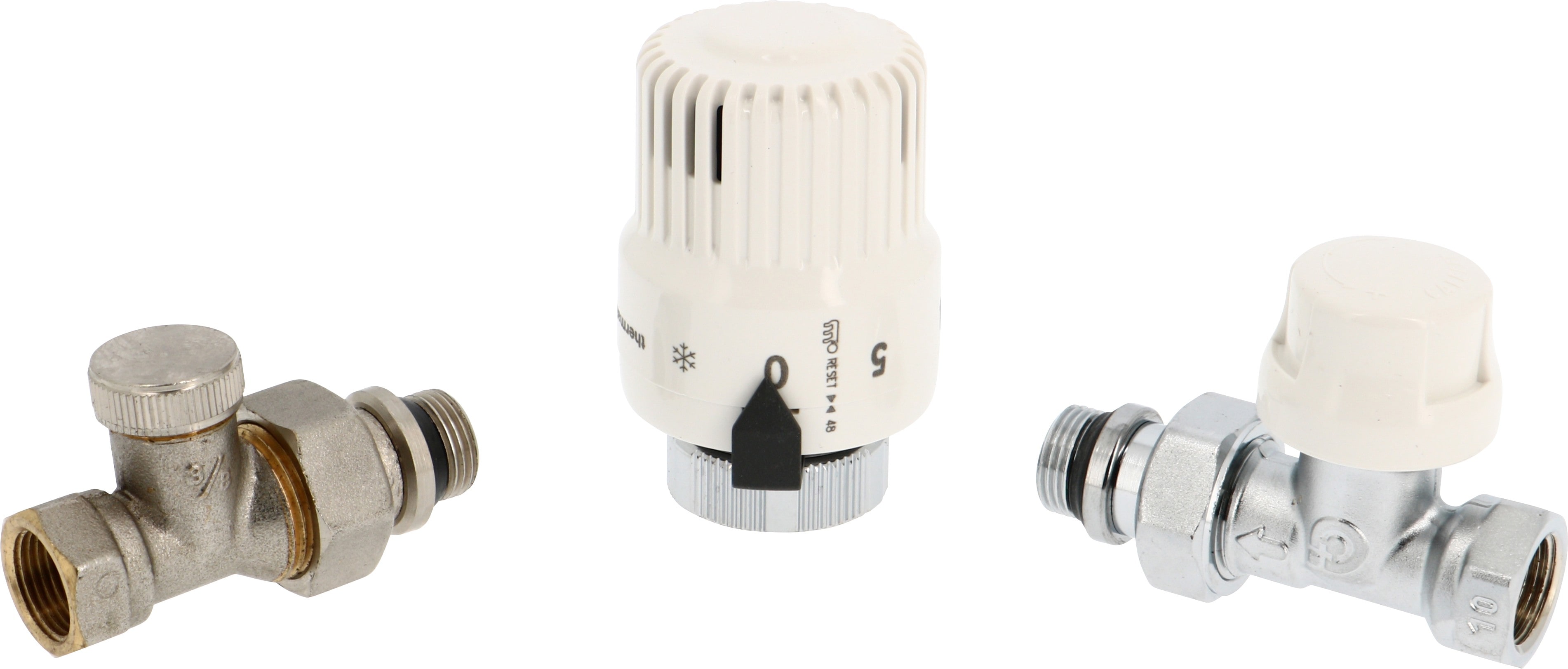Thermador - Kit radiateur EUROPE 3 pces DN12 DroitTTE + CT12D + TR12N