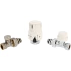 Thermador - Kit radiateur EUROPE 3 pces DN12 DroitTTE + CT12D + TR12N