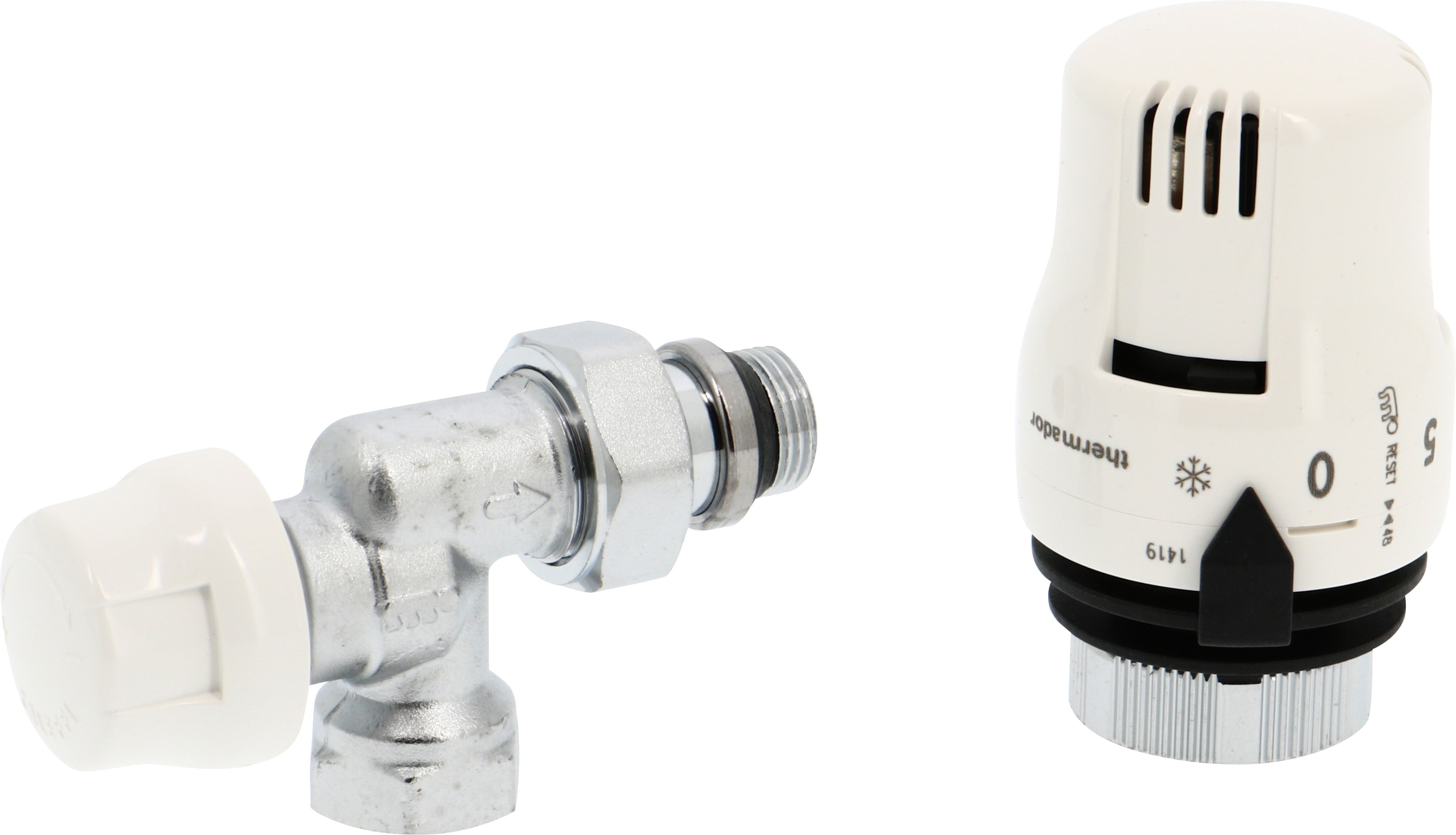 Thermador - Kit rad. EUROPE 2 pces 1/2" Eq.InverséeTTC + CT15EI  CA 0,2K