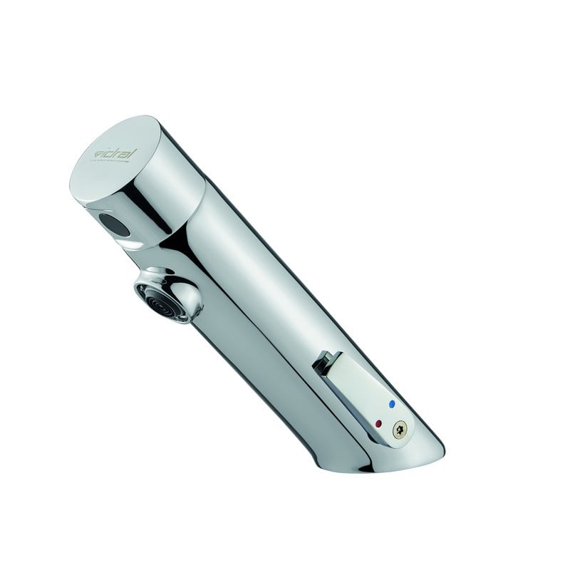 Thermador - Mitigeur chromé lavabo électronique infrarouge. Alimentation piles fournies