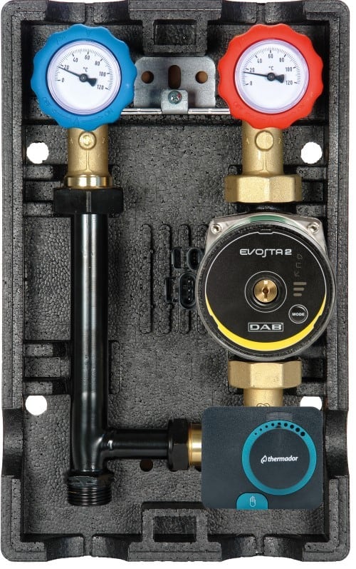 Thermador - Groupe DN20 + Circulateur DAB + SM230Sservomoteur 3 pts 230V
