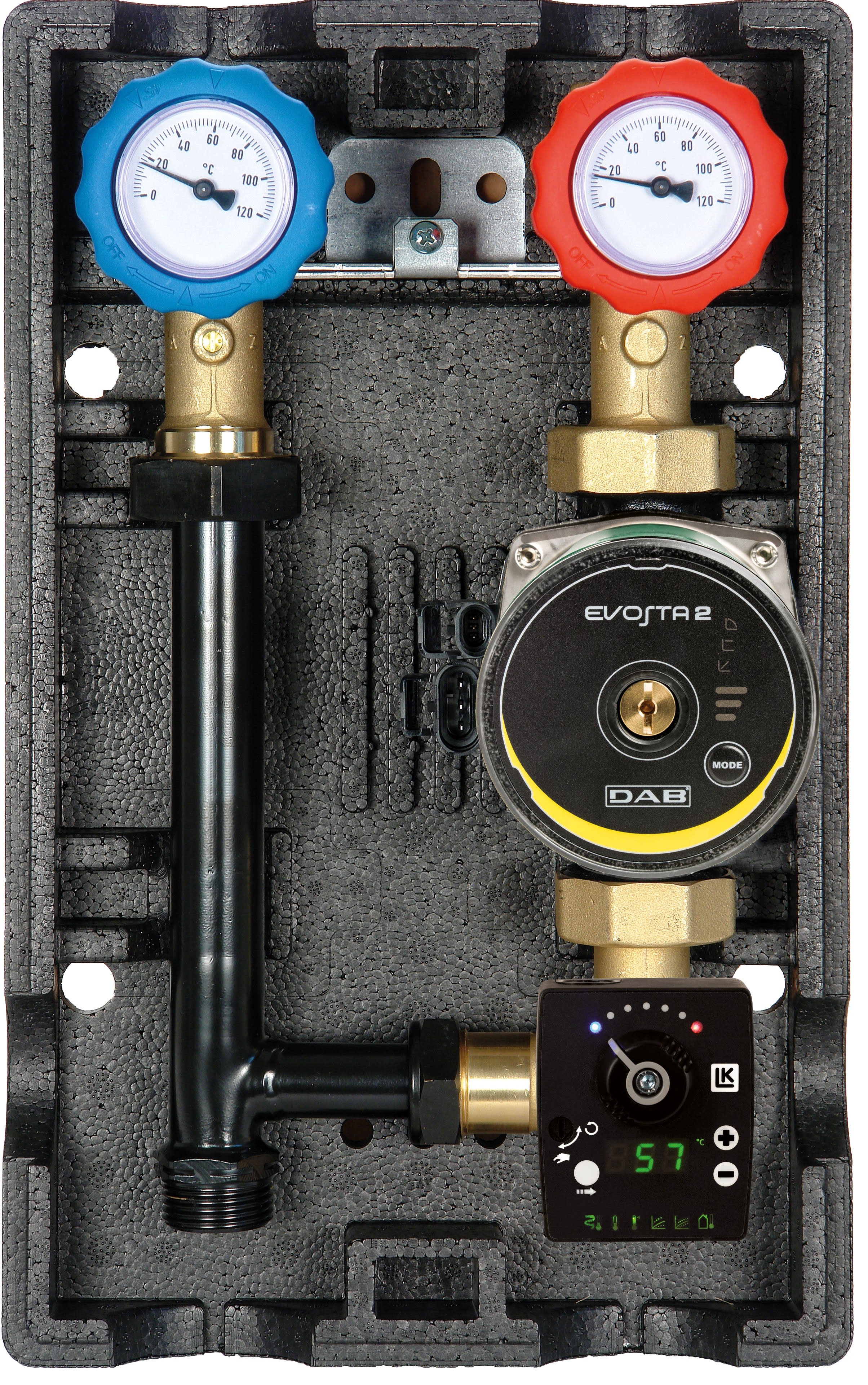 Thermador - Groupe DN32 circulateur DAB + RA130 régulation sans fil et servomoteur