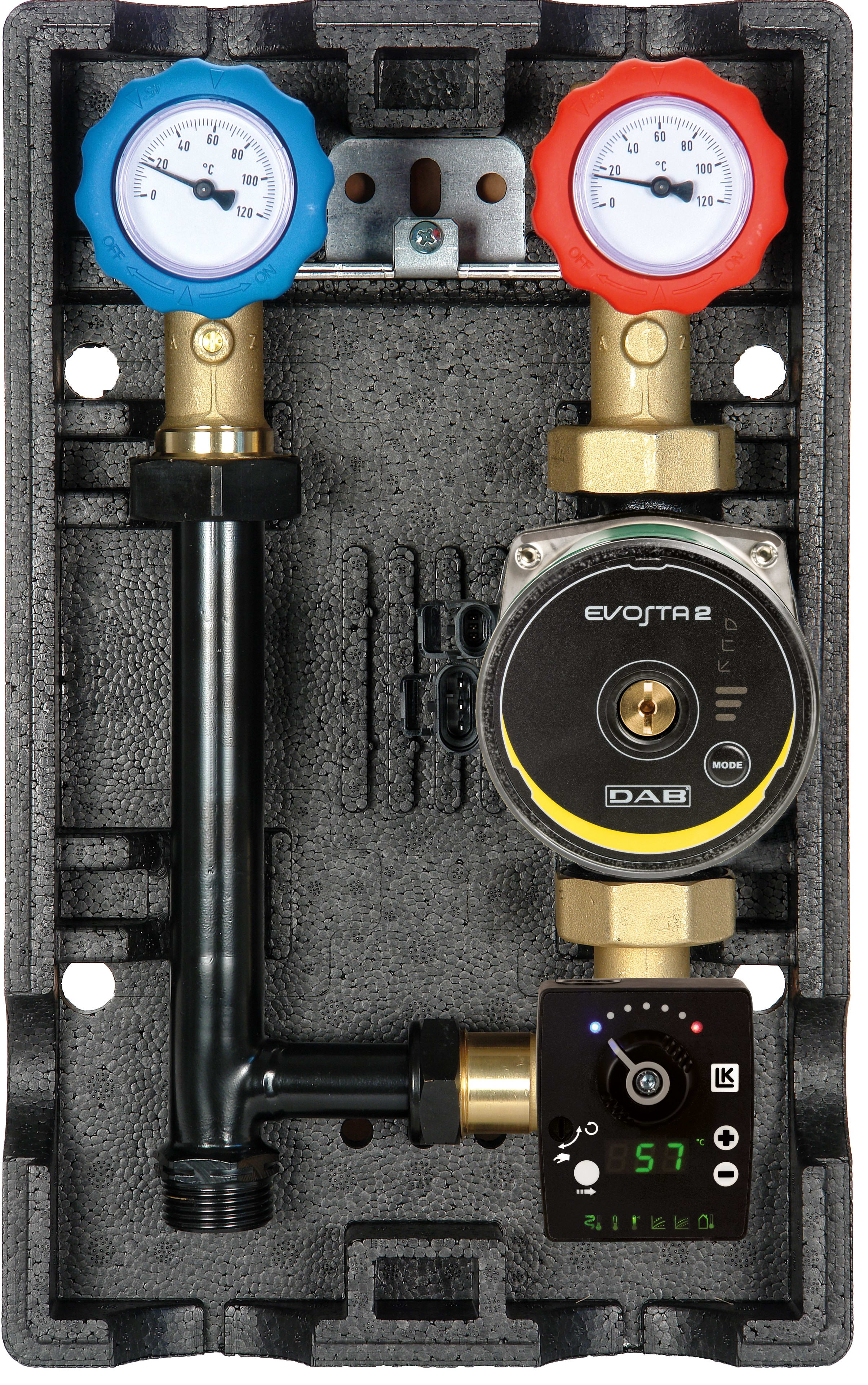 Thermador - Groupe DN32 circulateur DAB + RA130 régulation sans fil et servomoteur