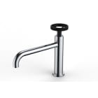 Thermador - Mitigeur type industriel pour Lavabo HANUM chromé - sans vidage