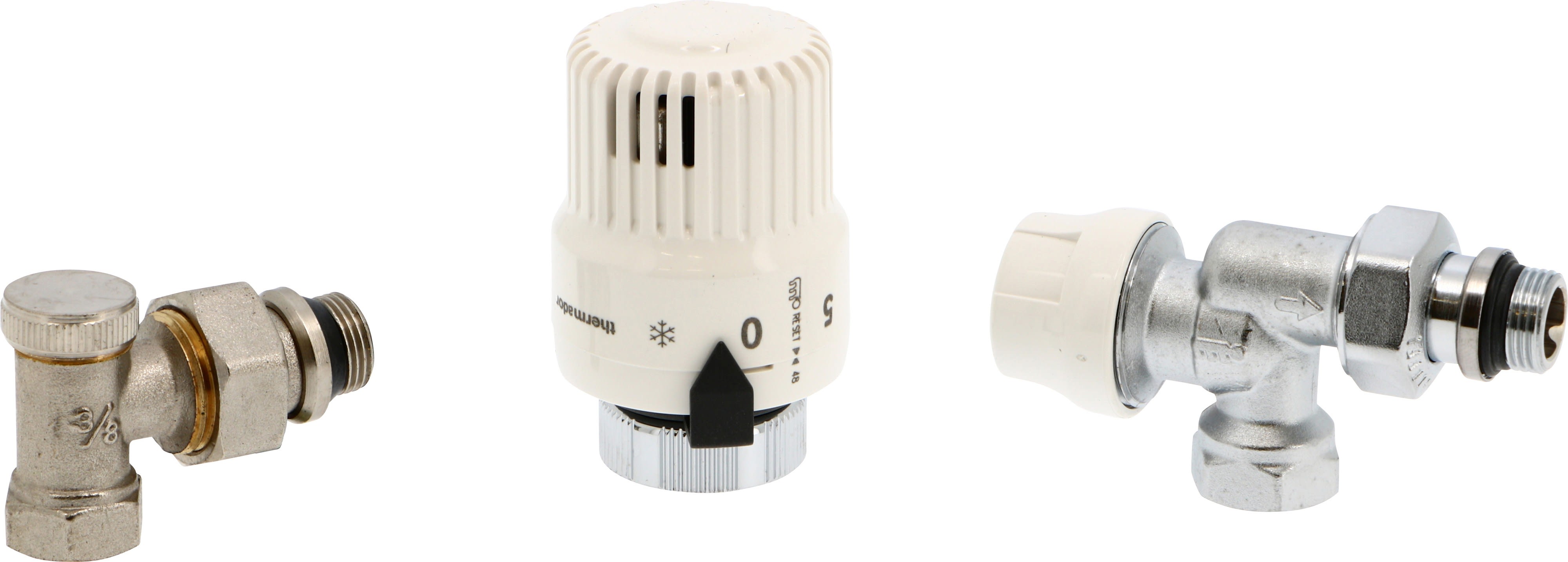 Thermador - Kit rad. EUROPE 3 pces DN12 Eq.InverséeTTE + CT12EI + CR12N