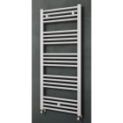 Thermador - MAHANA Droit Mixte 600X1775 Acier BlancSèche-Serviette 858W + kit élec 750W