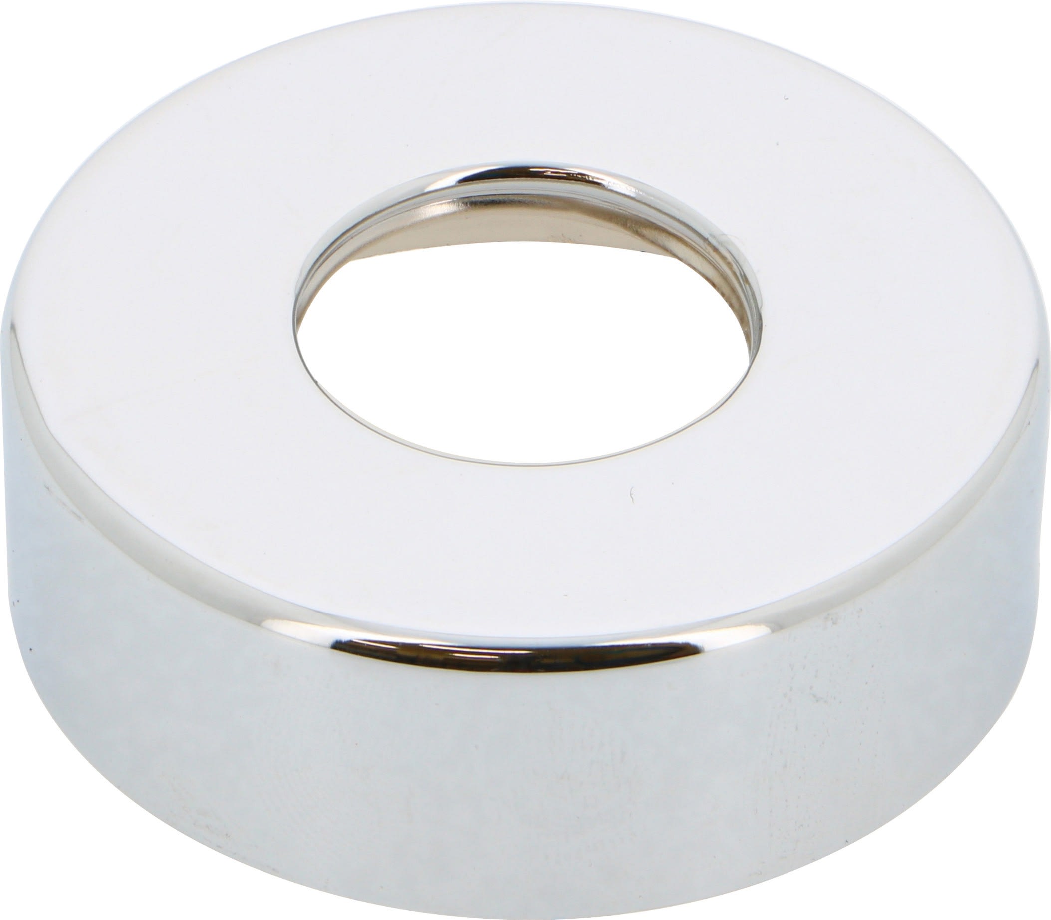 Thermador - 1 rosace cylindrique chromée 20/27 - rosace + raccord exc. + joint en sachet