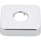 Thermador - 1 rosace carrée chromée 20/27 - rosace + raccord exc. + joint en sachet