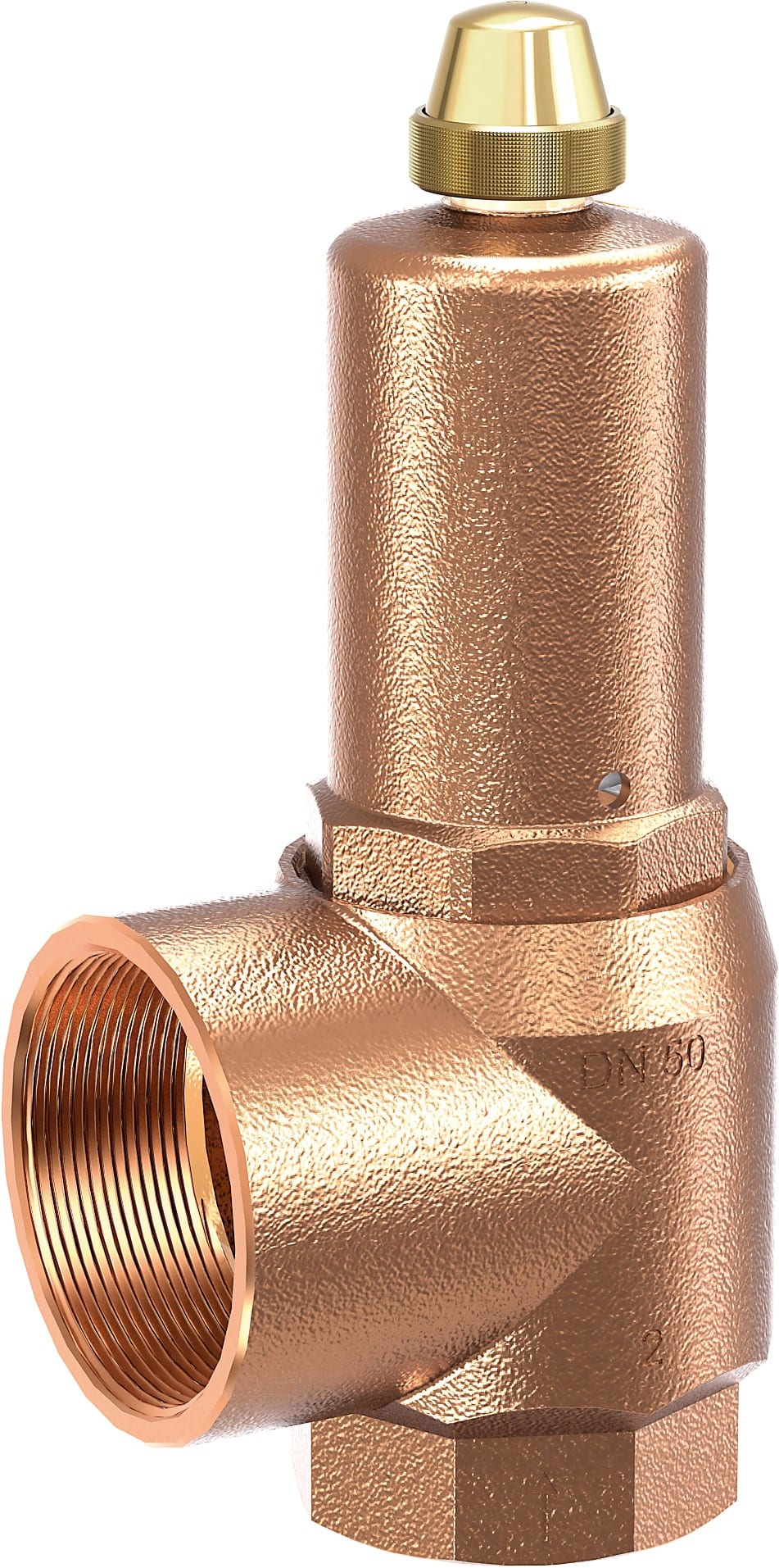 Thermador - Soupape Chaufferie 1/2" F 3barCorps Bronze Echappement augmenté