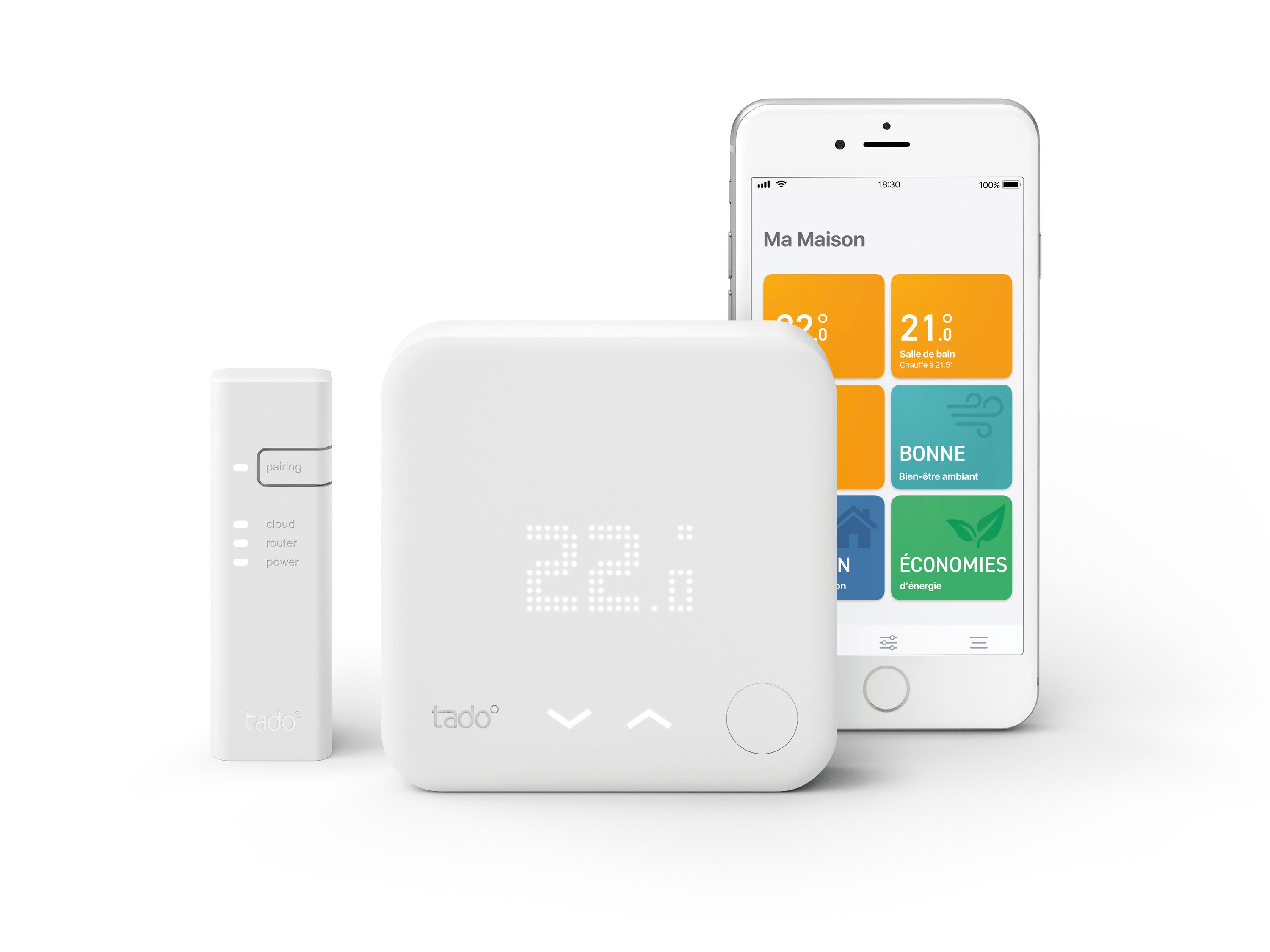 Thermador - Thermostat intelligent TADO® V3+V3P-SK-ST01IB01-TC-ML