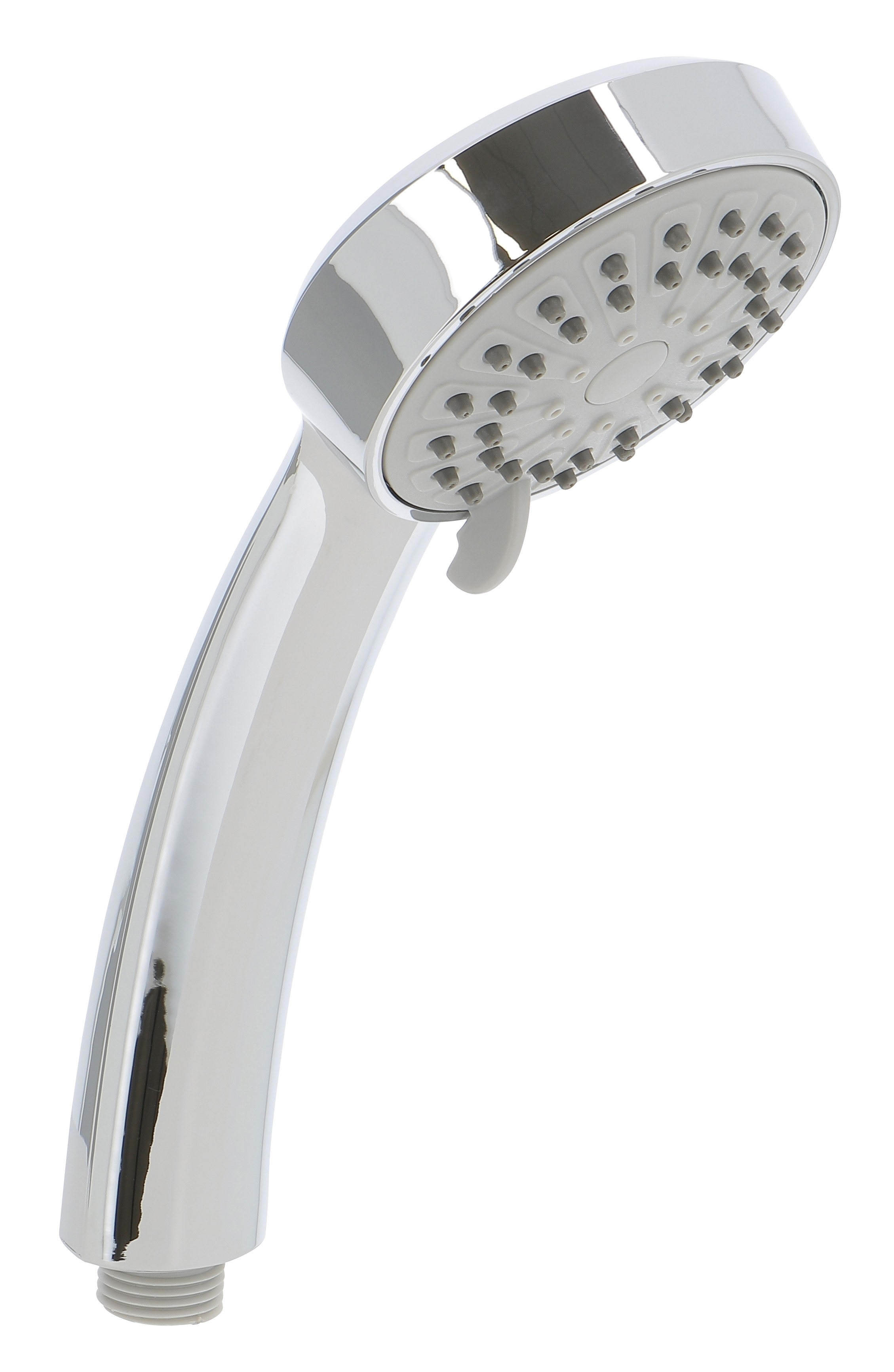 Thermador - Douchette ABS chromé Ø 84 mm - 3 jets (normal, pluie, concentré)