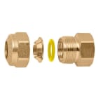 Thermador - Raccord O-RING Laiton 3/8"F-Ø10 pour tube cuivre