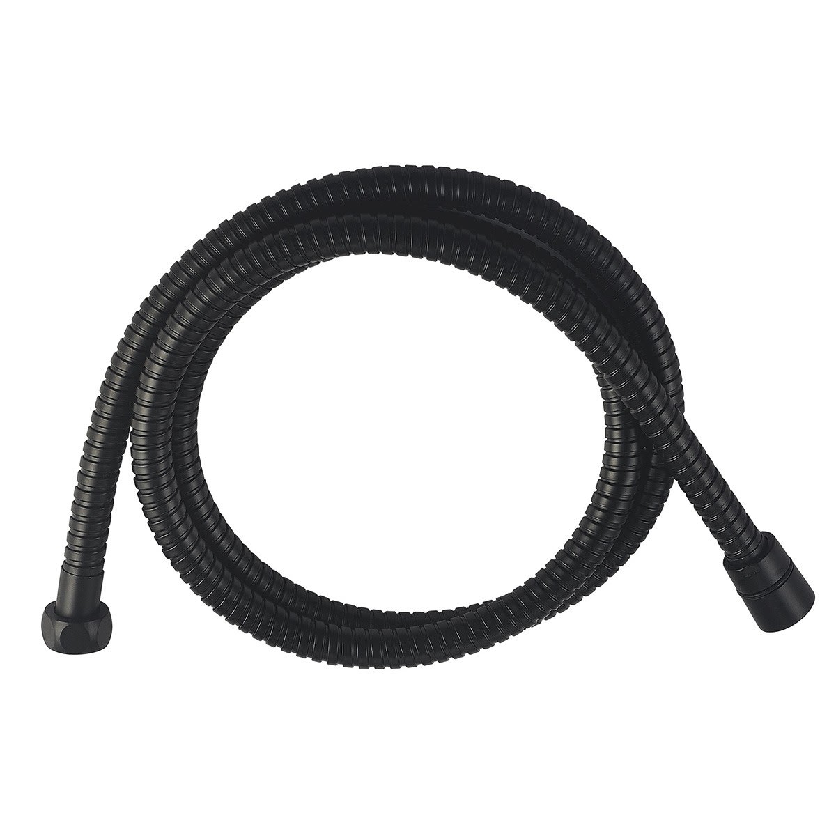 Thermador - Flexible de douche 175cm. Double agrafage. Noir