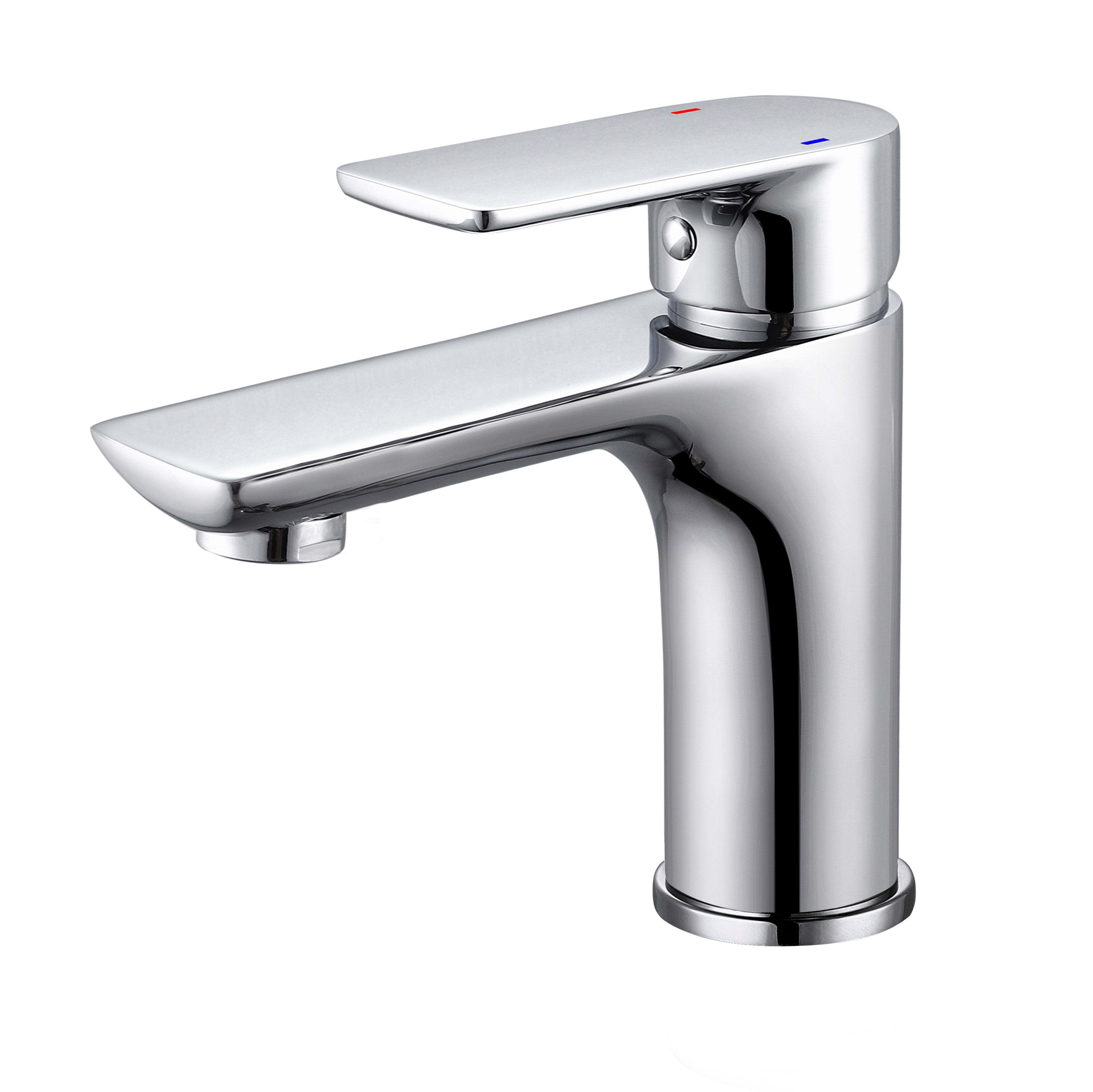 Thermador - Mitigeur pour Lavabo DILO chromé - vidage clic-clac ABS NF