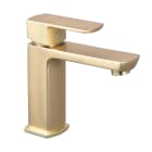 Thermador - Mitigeur pour lavabo Dour laiton brosse - vidage clic-clac laiton assorti