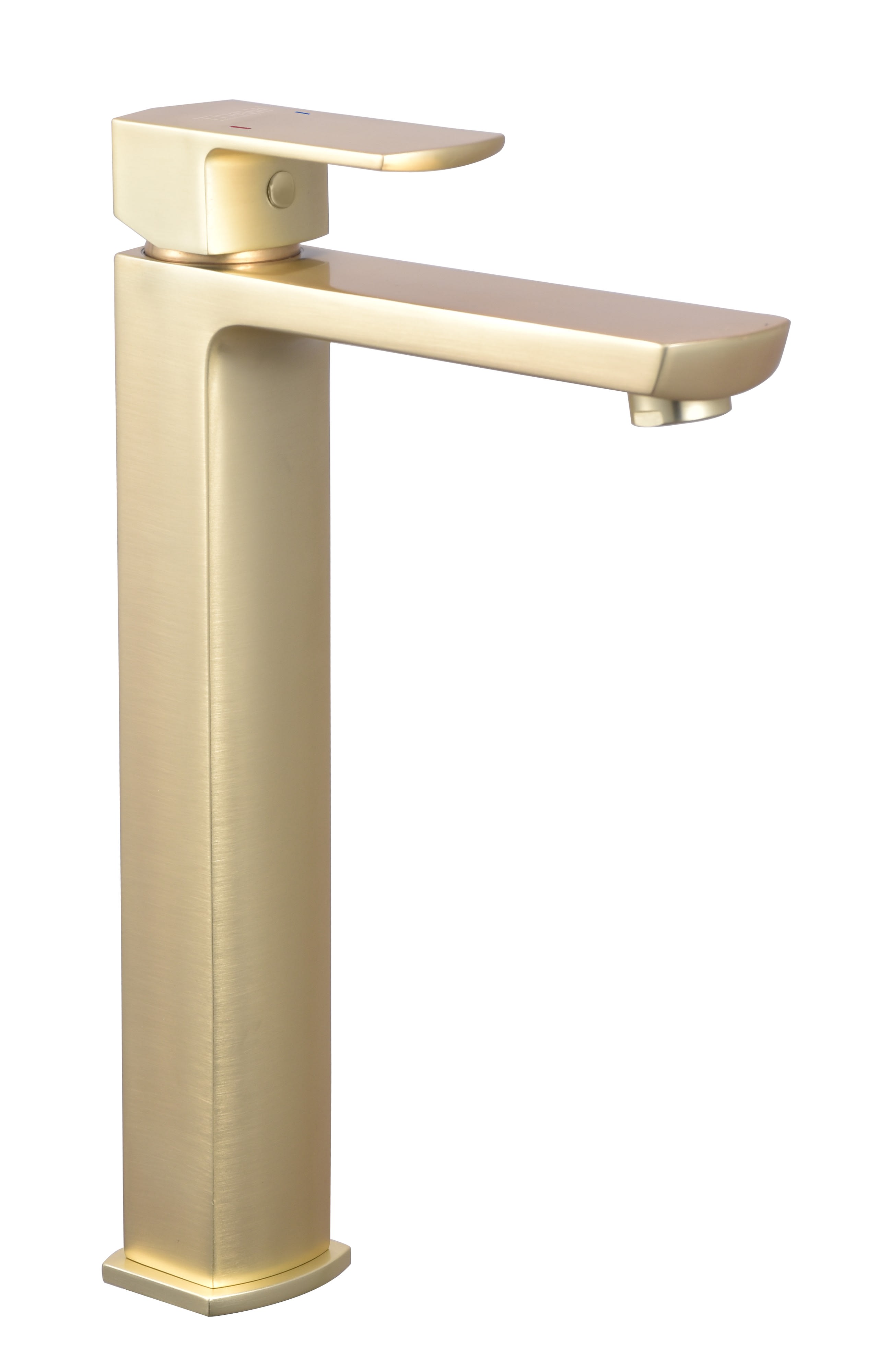 Thermador - Mitigeur haut pour lavabo DOUR laiton brosse - vidage clic-clac laiton assorti