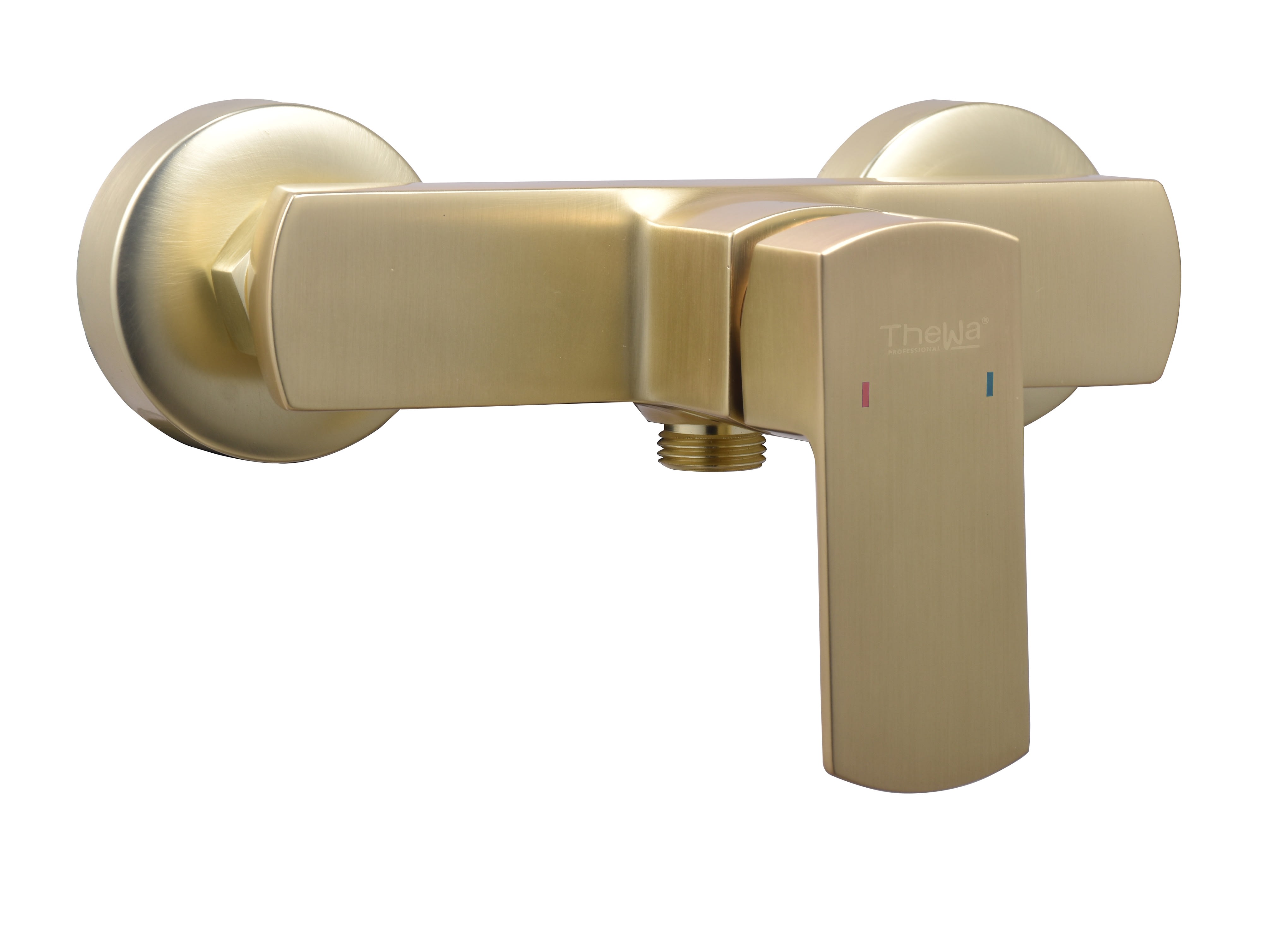 Thermador - Mitigeur pour douche Dour laiton brosse - poignée verticale