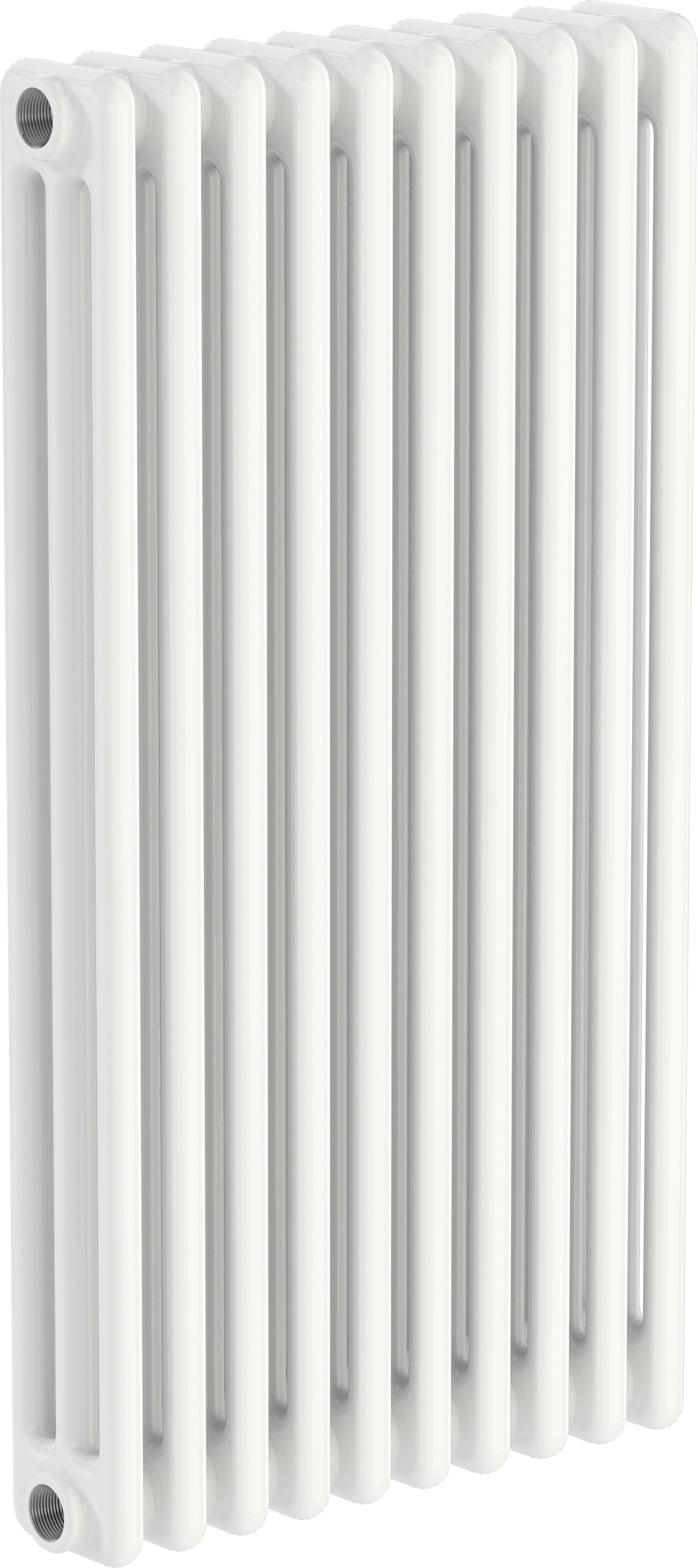 Thermador - Radiateur IVREA h656 33EL 3C BlancEpoxy blanc RAL 9010