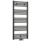 Thermador - MAHANA Droit 600X1775 NoirSèche-Serviette Acier 858W