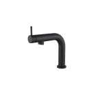 Thermador - Mitigeur pour Lavabo NELO noir - vidage clic-clac ABS coupelle métal assortie