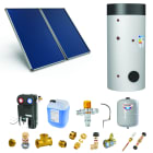 Thermador - Pack C-CESI ballon 300L soutien PAC-2 panneaux-fix. toit. inclinée+ access.