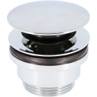 Thermador - Bonde clic-clac métal chromé avec trop plein