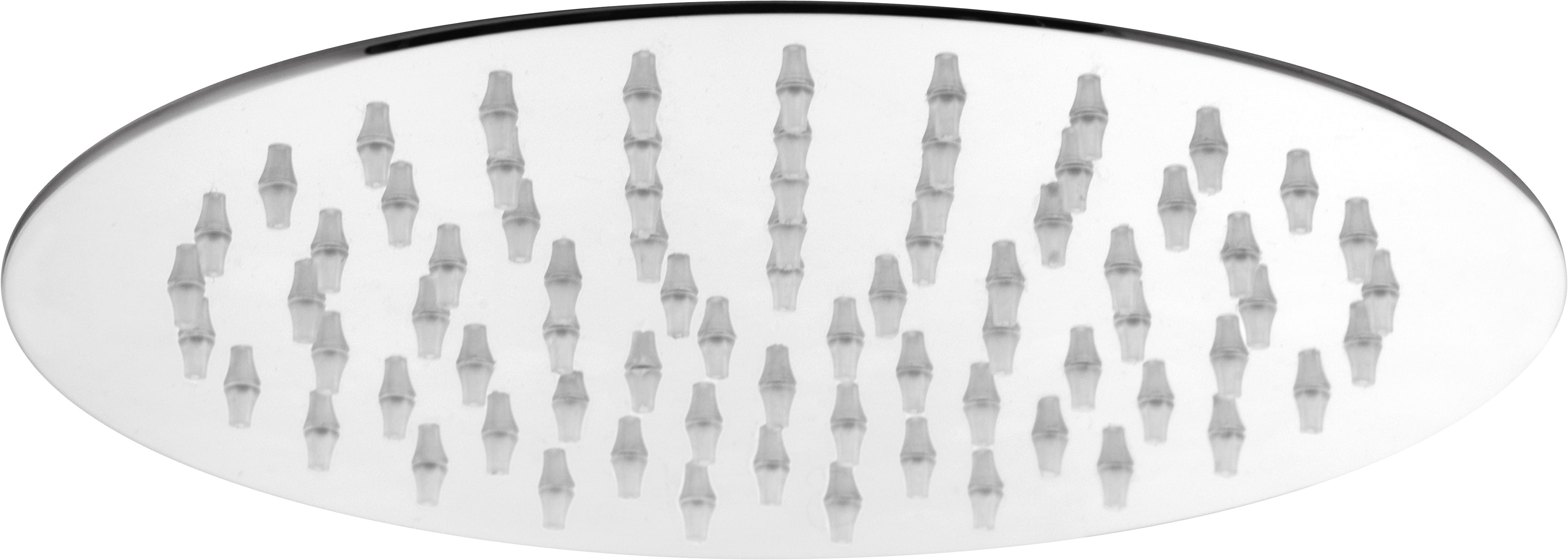 Thermador - Pomme de douche 200mm metal slim chrome