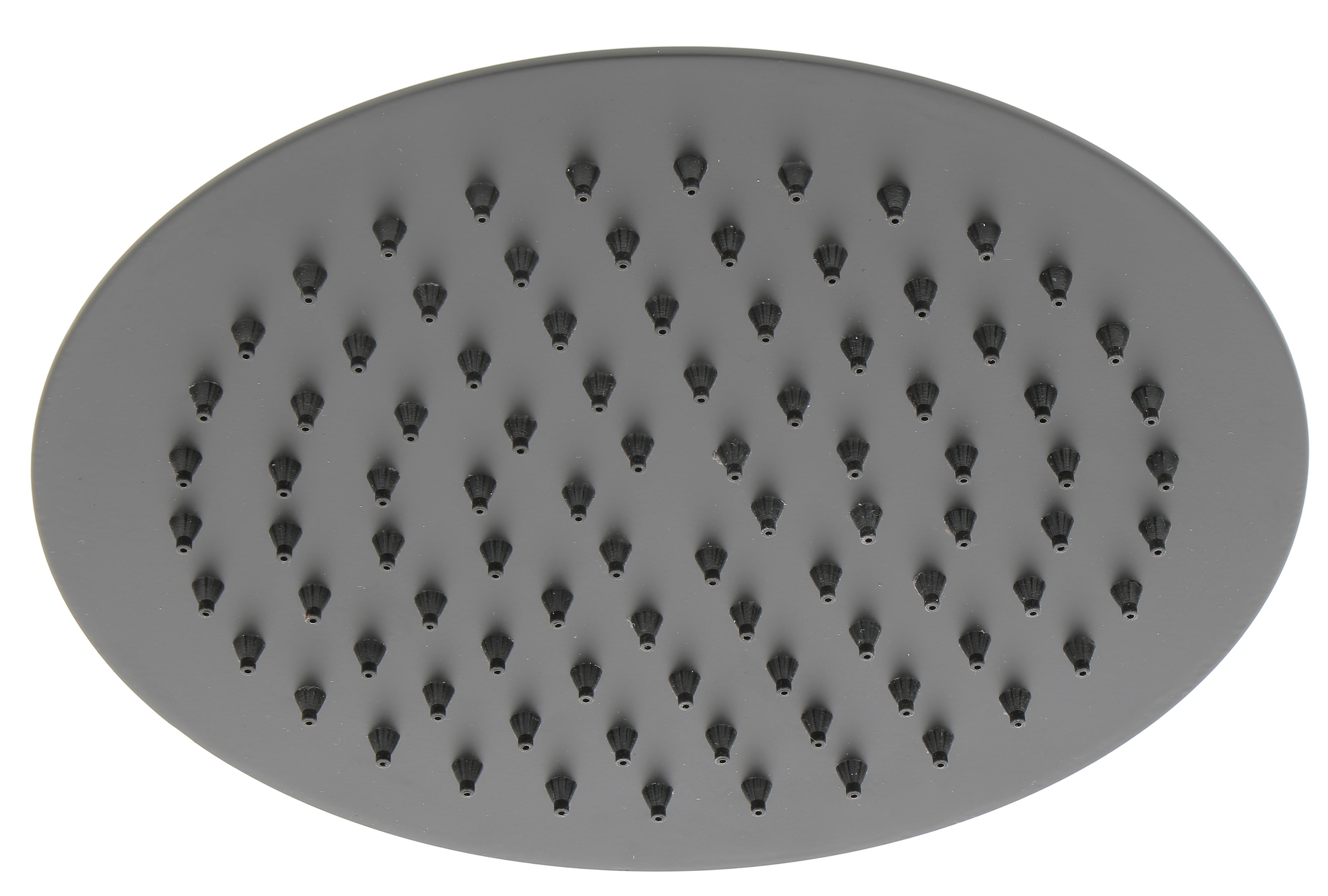 Thermador - pomme de douche 200mm metal 3 noire