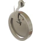 Thermador - Stabilisateur de tirage INOX Ø150réglage contrepoids conduit Ø 150 à 153