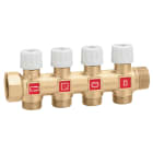 Thermador - Collecteur sanitaire 3/4" 3 sorties M1/2'' PP Entraxe 35
