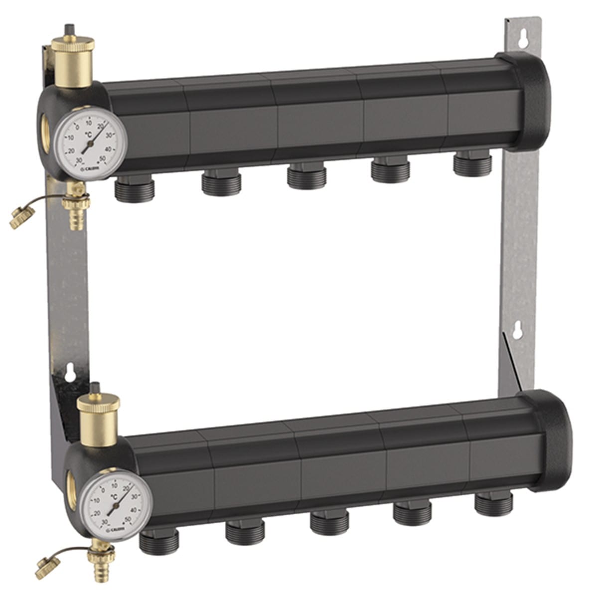 Thermador - Collecteur géothermie prémonté 6 circuits Entraxe 100mm