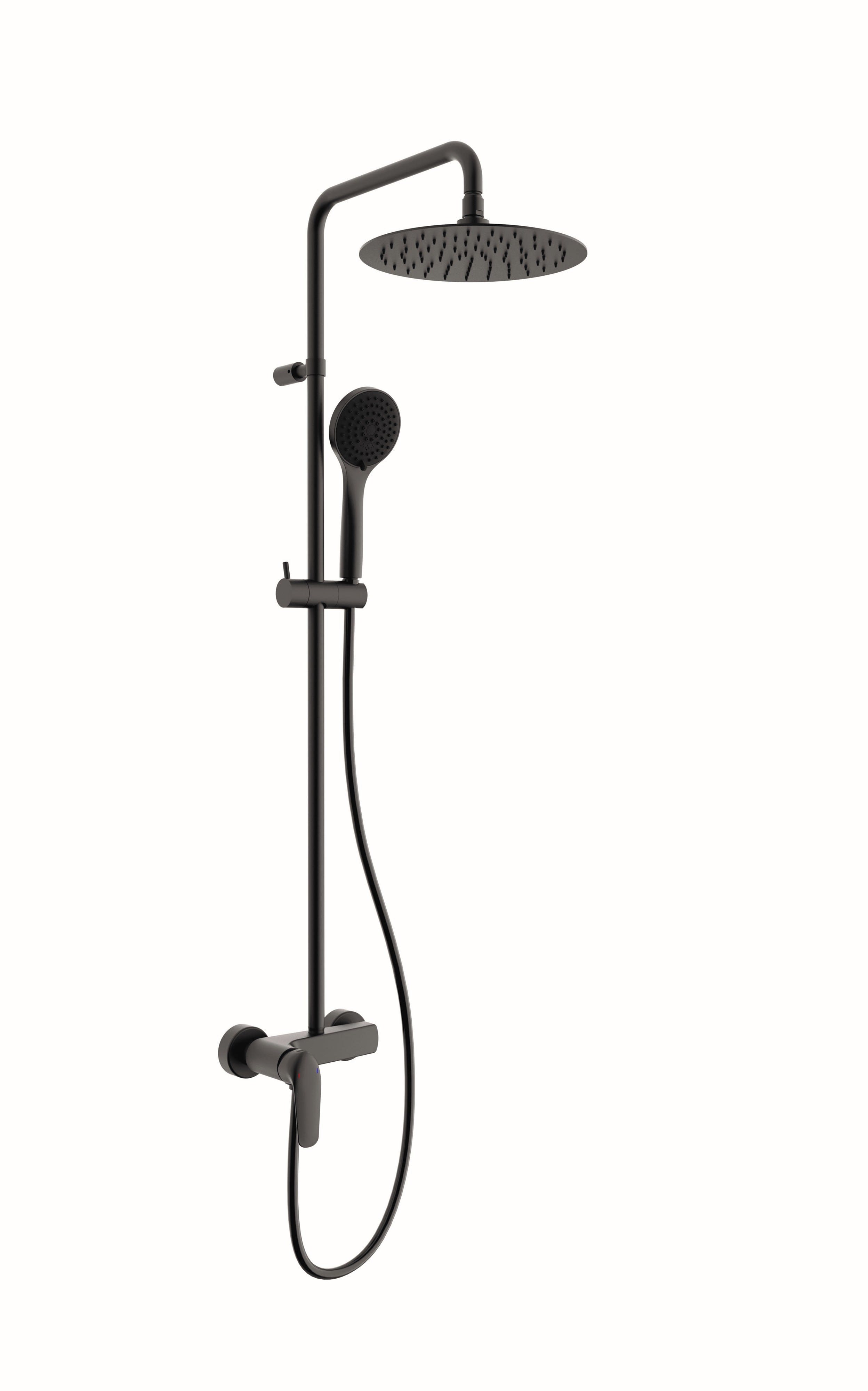 Thermador - système Douche mécanique Noir gamme PACT