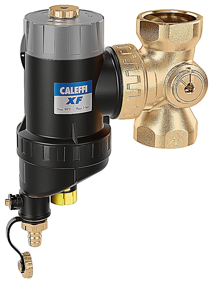 Thermador - CALEFFI XF - Pot de décantation magnétique 2'' avec filtre autonettoyant