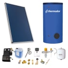 Thermador - Pack A-CESI avec appoint élec. 200L bleu -1 panneau-fix. toit. inclinée+ access.