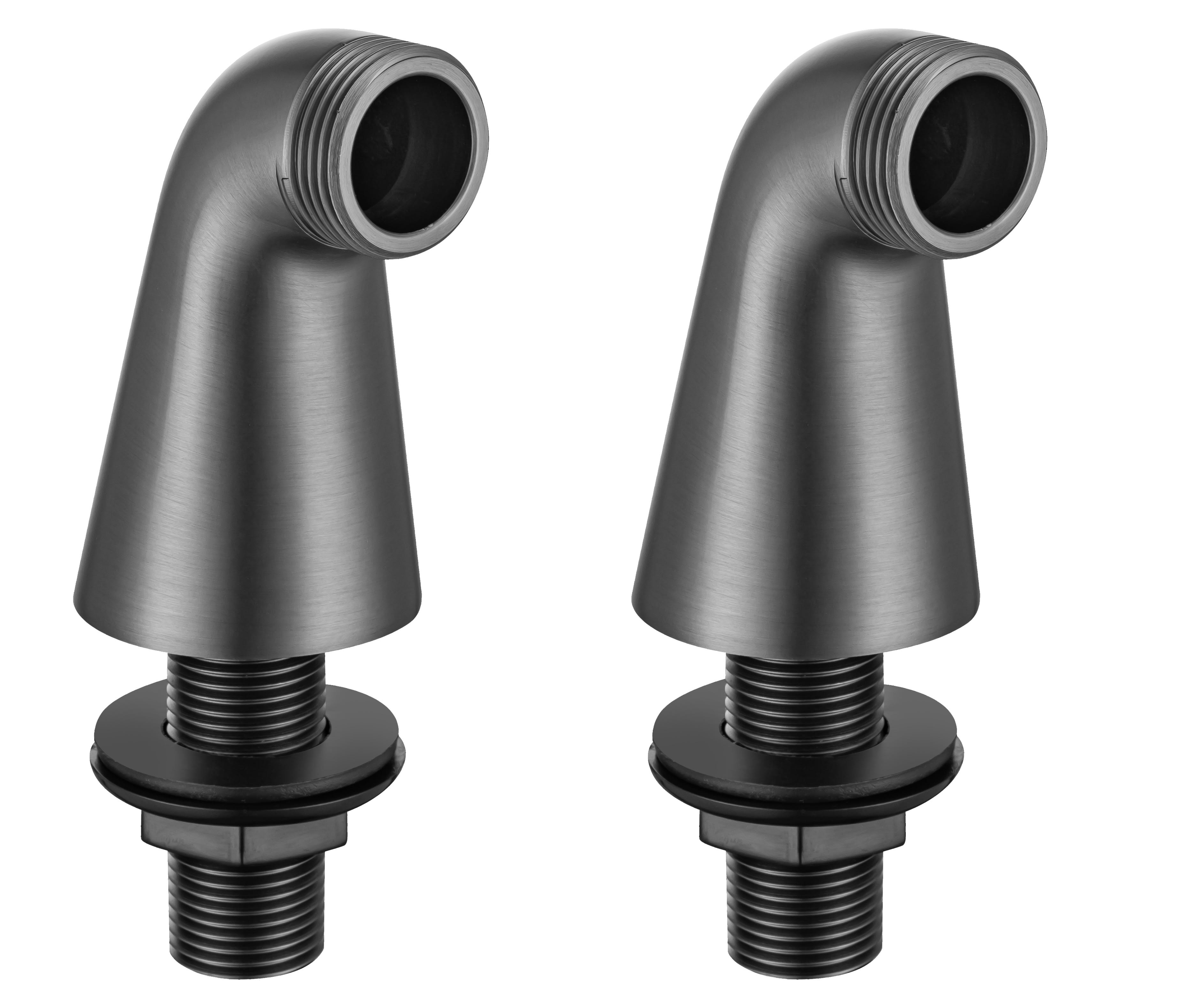 Thermador - 2 Colonnettes luxes - métal graphite mat - MM15-21 20-27