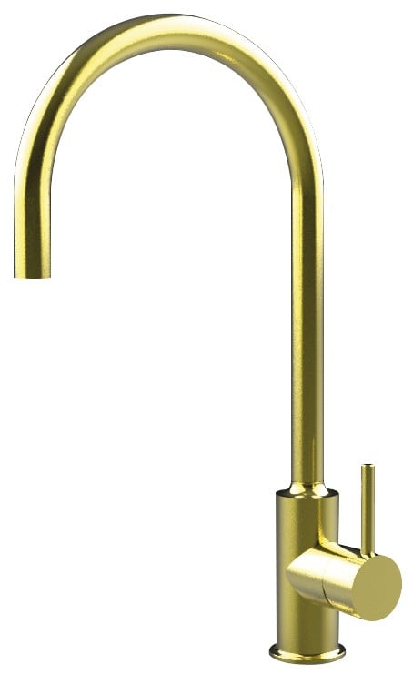 Thermador - Mitigeur haut pour évier. KOME laiton brossé