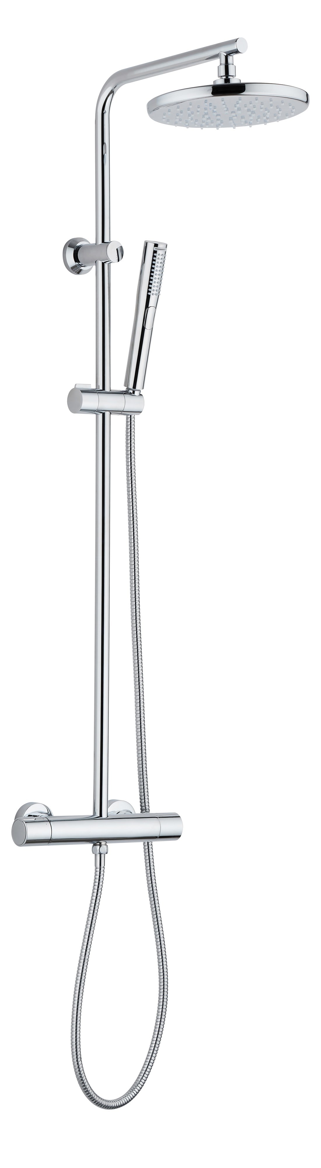 Thermador - Colonne Douche thermostatique. Pommede Douche 200mm ABS. douchette 3jets