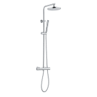 Thermador - Colonne Douche thermostatique. Pommede Douche 200mm ABS. douchette 3jets